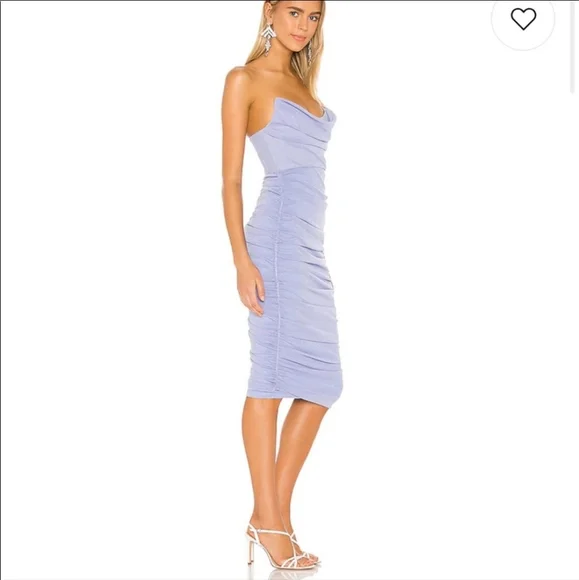 x REVOLVE India Midi Dress in Periwinkle - Picture 2 of 9